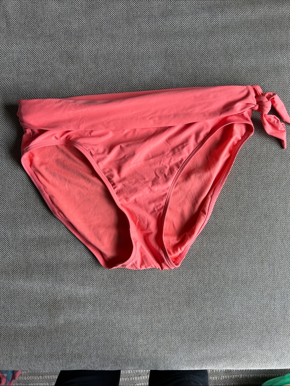 Time and Tru Coral Side-Tie Bikini Bottom